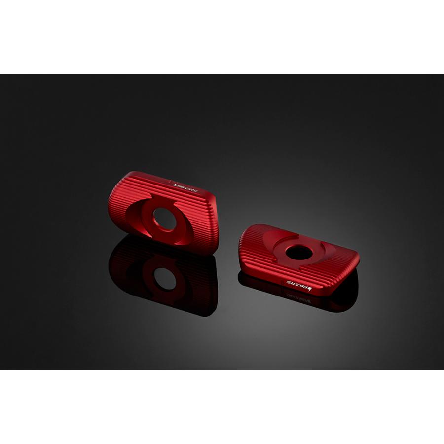 BIKERS (バイカーズ) チェーンアジャスタープレート マットレッド レブル レブル Rebel250/500 H0440-RED