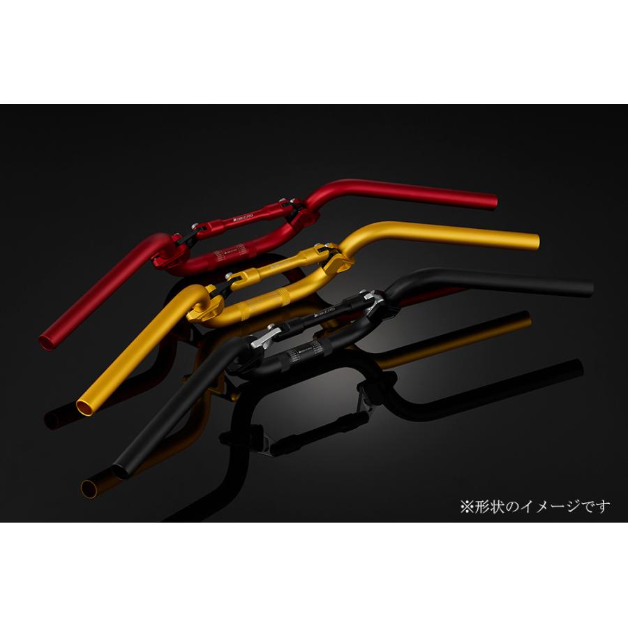 BIKERS (バイカーズ) アルミバーハンドル ブレース付 シルバー PCX PCX150 PCX160 H0524-SLV