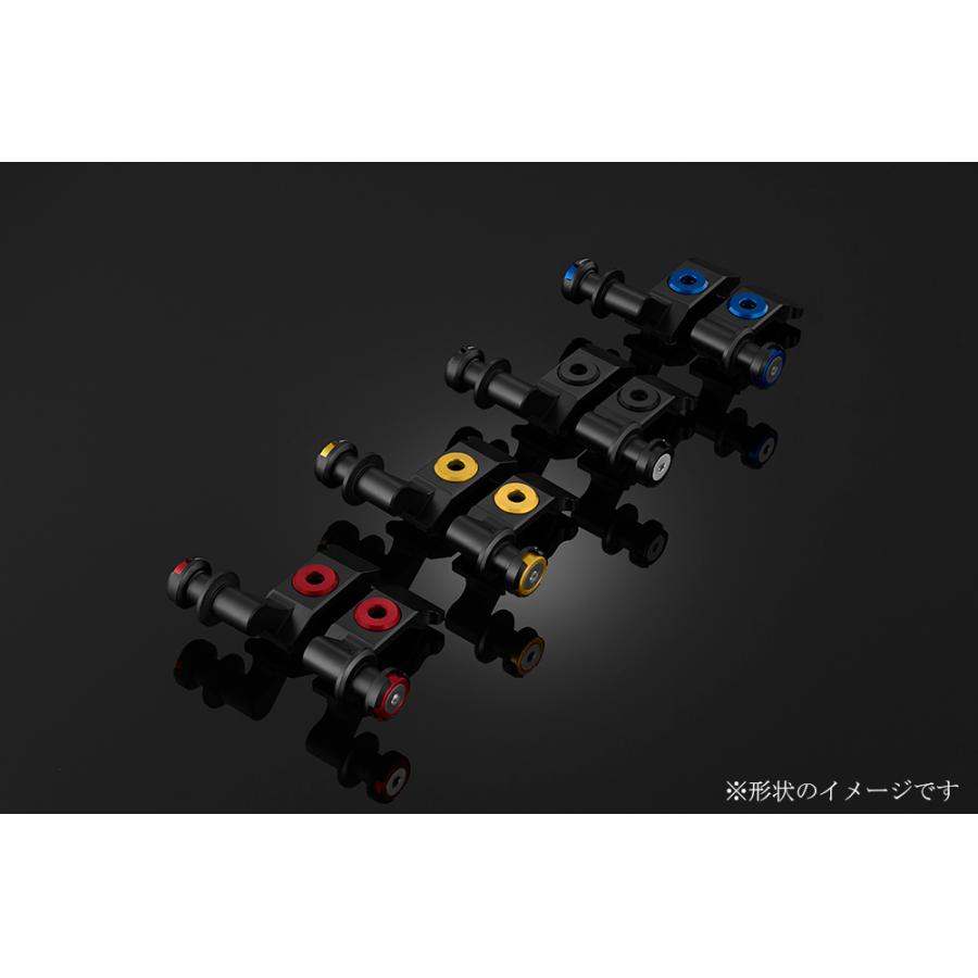 BIKERS (バイカーズ) チェーンアジャスターキャップ レッド MT-07 Y0290-RED