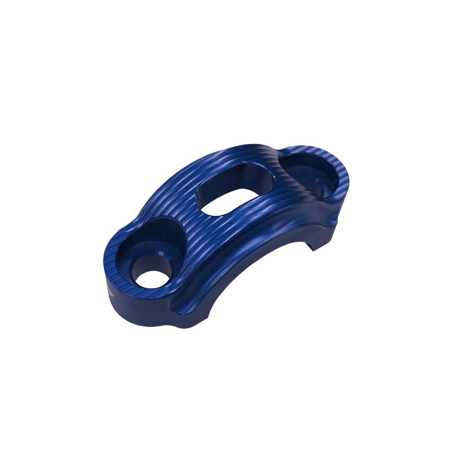 BIKERS (バイカーズ) マスターシリンダークランプ 1個 ブルー ハンターカブ125 CT125 MT-07 YZF-R25 CBR250RR Y0302-BLU