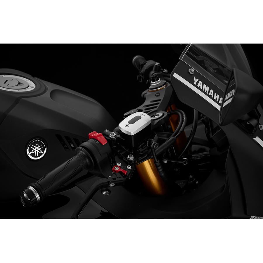 BIKERS (バイカーズ) ブレーキマスタータンクカバー 1個 シルバー XMAX YZF-R25/R3/MT-25/03 Y0321-SLV