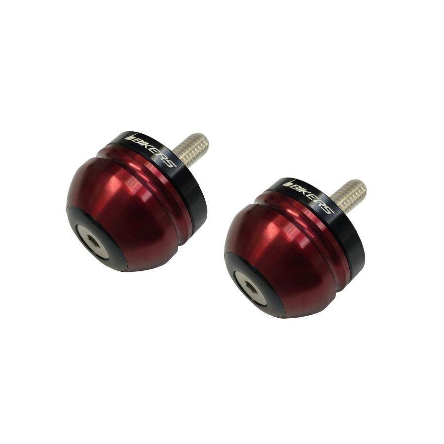 BIKERS (バイカーズ) バーエンド レッド YZF-R25/MT-25 YZF-R15/R125 XSR125 Y0504-RED
