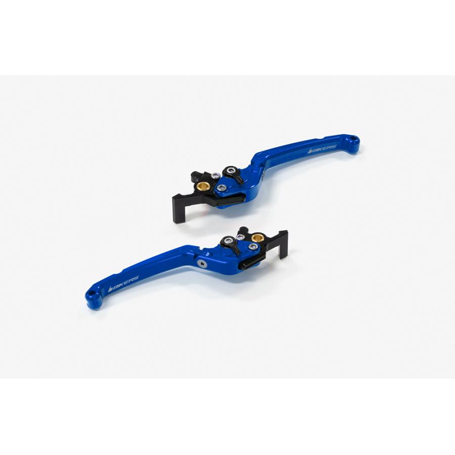 BIKERS (バイカーズ) レバーセット 可倒式 フラットタイプ ブルー NMAX Y0551-BLU
