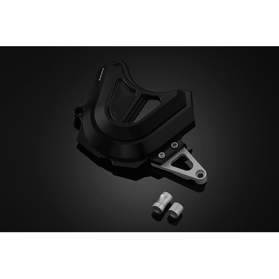 BIKERS (バイカーズ) フロントスプロケットカバー ブラック YZF-R25/R3/MT-25/03 Y0174-BLK
