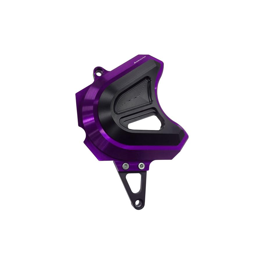 BIKERS (バイカーズ) フロントスプロケットカバー パープル YZF-R25/R3/MT-25/03 Y0174-PUR