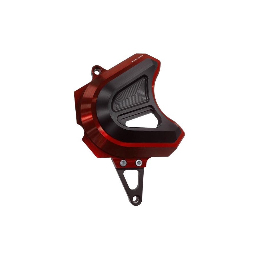 BIKERS (バイカーズ) フロントスプロケットカバー レッド YZF-R25/R3/MT-25/03 Y0174-RED