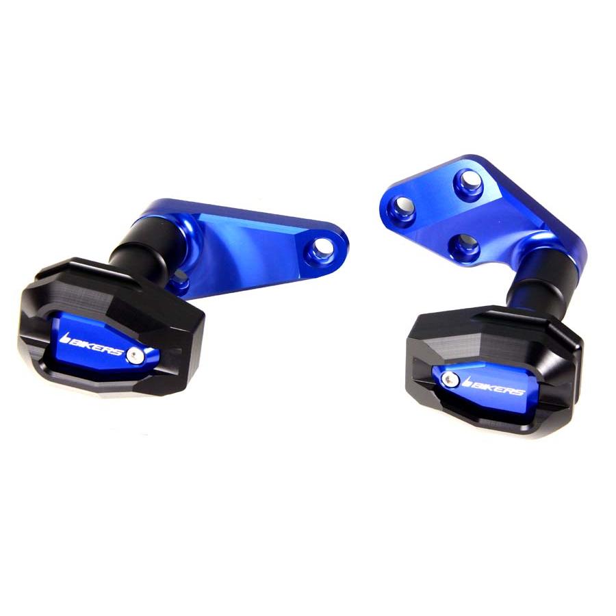 BIKERS (バイカーズ) ボディプロテクター 左右セット エンジンスライダー ブルー YZF-R25/R3 MT-25/03 Y0176-BLU