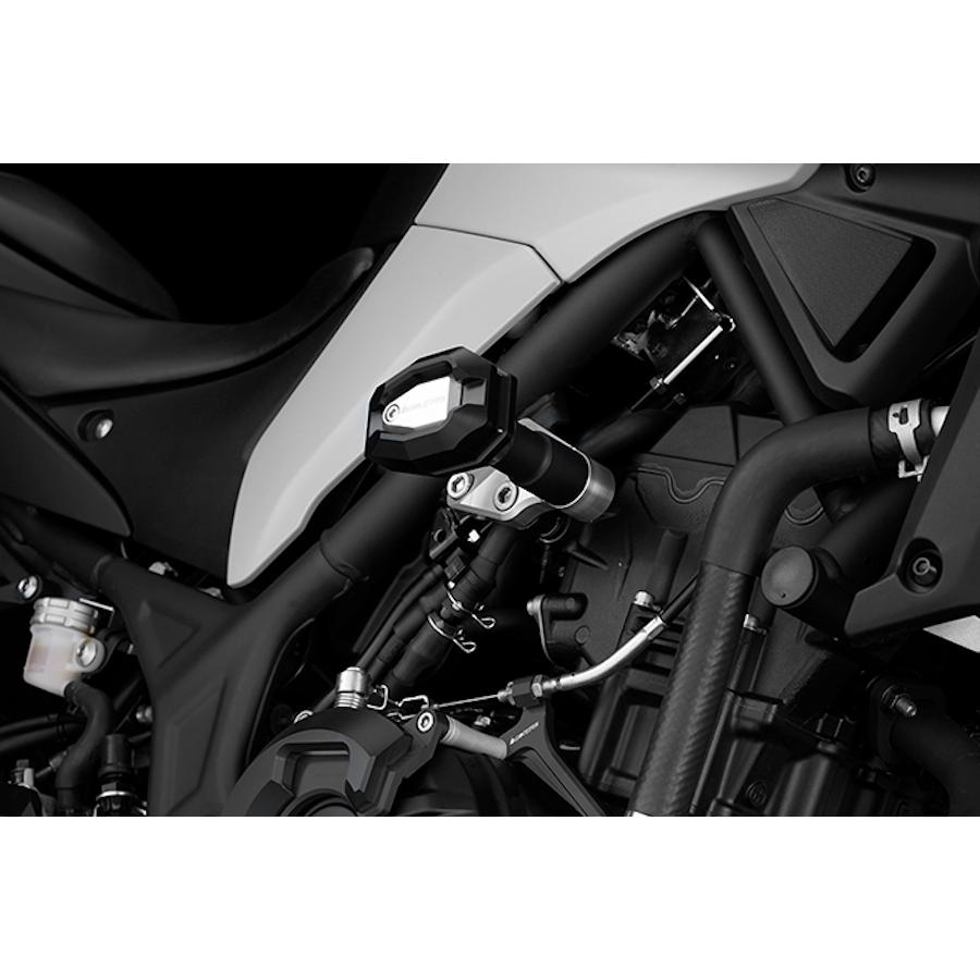 BIKERS (バイカーズ) ボディプロテクター 左右セット エンジンスライダー シルバー YZF-R25/R3 MT-25/03 Y0176-SLV