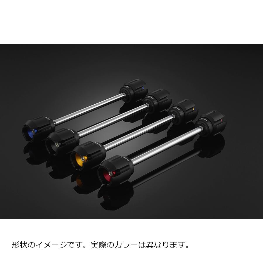 BIKERS (バイカーズ) フロントアクスルスライダー グリーン YZF-R25/R3/MT-25/03 Y0177-GRN