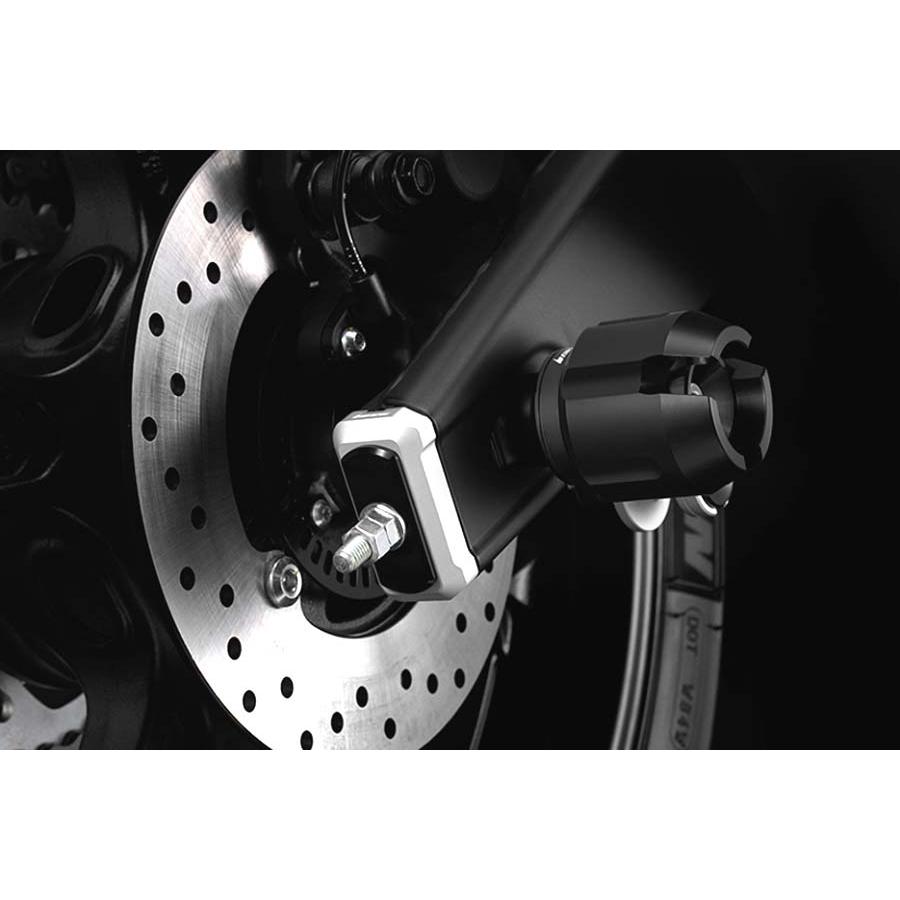 BIKERS (バイカーズ) リアアクスルスライダー ブラック YZF-R25/R3/MT-25/03 Y0178-BLK