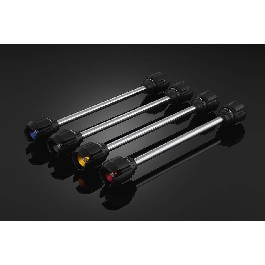 BIKERS (バイカーズ) リアアクスルスライダー レッド YZF-R25/R3/MT-25/03 Y0178-RED