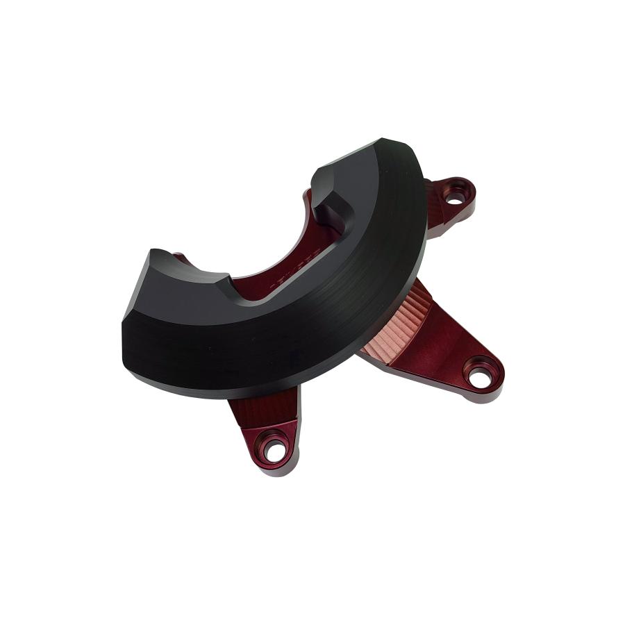 BIKERS (バイカーズ) エンジンガード 左側 レッド YZF-R25/R3/MT-25/03 Y0182-RED