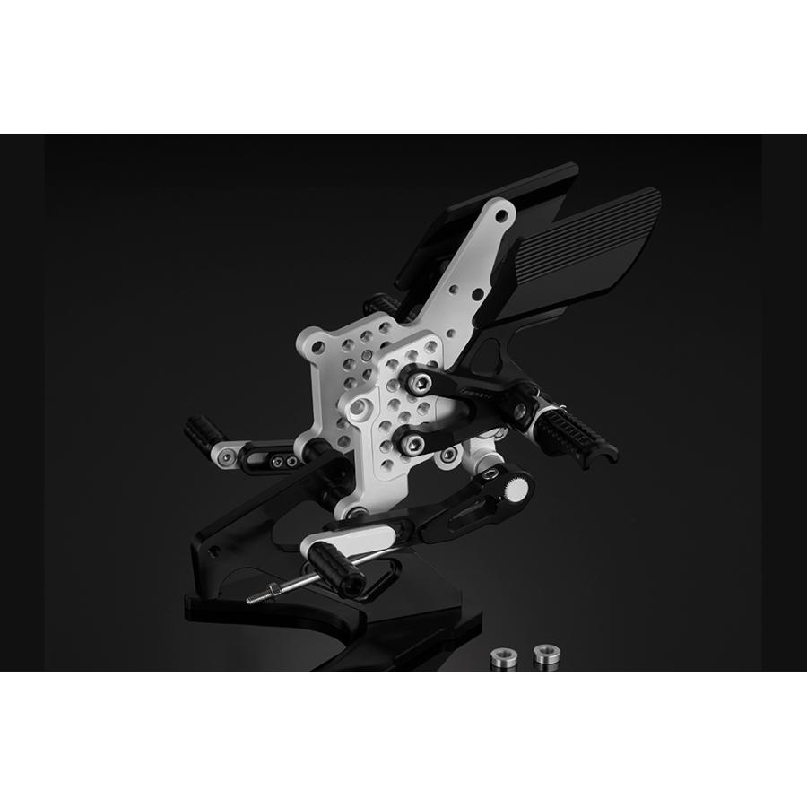 BIKERS (バイカーズ) バックステップ ブラック YZF-R25/R3/MT-25/03 Y0185-BLK