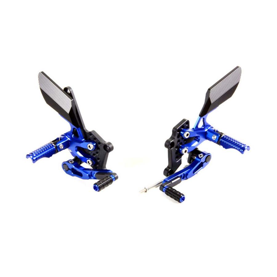 BIKERS (バイカーズ) バックステップ ブルー YZF-R25/R3/MT-25/03 Y0185-BLU