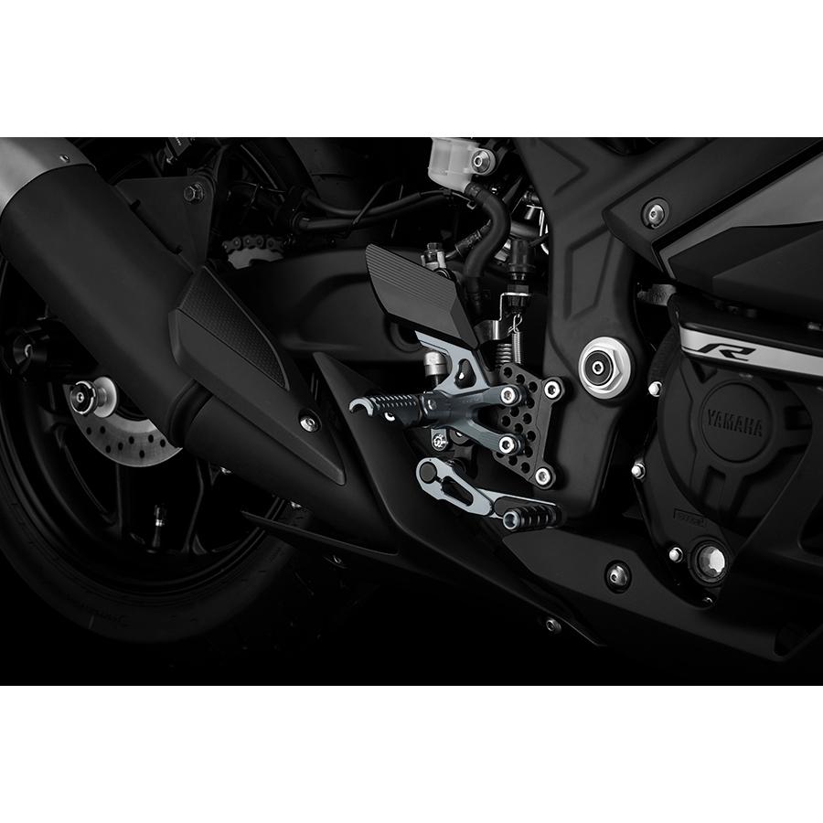 BIKERS (バイカーズ) バックステップ グレー YZF-R25/R3/MT-25/03 Y0185-GRY