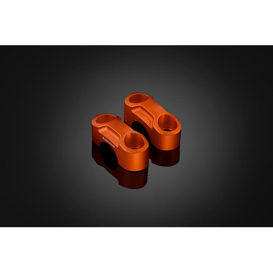 BIKERS (バイカーズ) 純正ハンドル用 クランプセット オレンジゴールド MT-25/03 Y0190-OGD