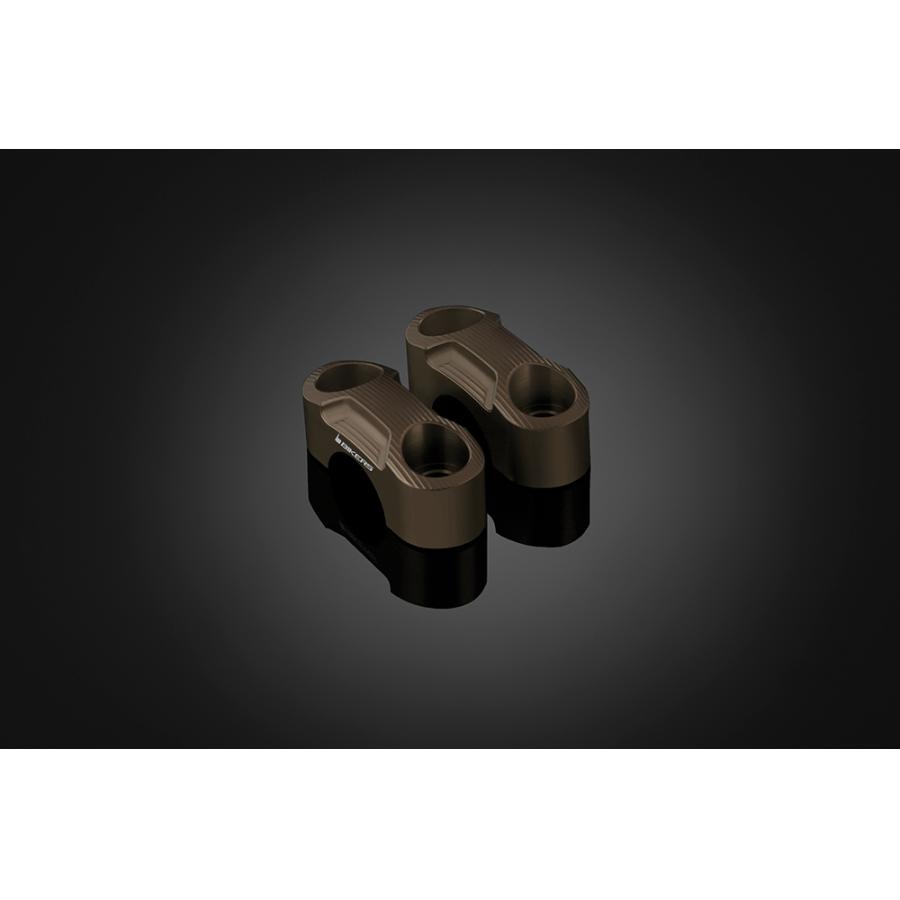 BIKERS (バイカーズ) 純正ハンドル用 クランプセット チタン MT-25/03 Y0190-TIN