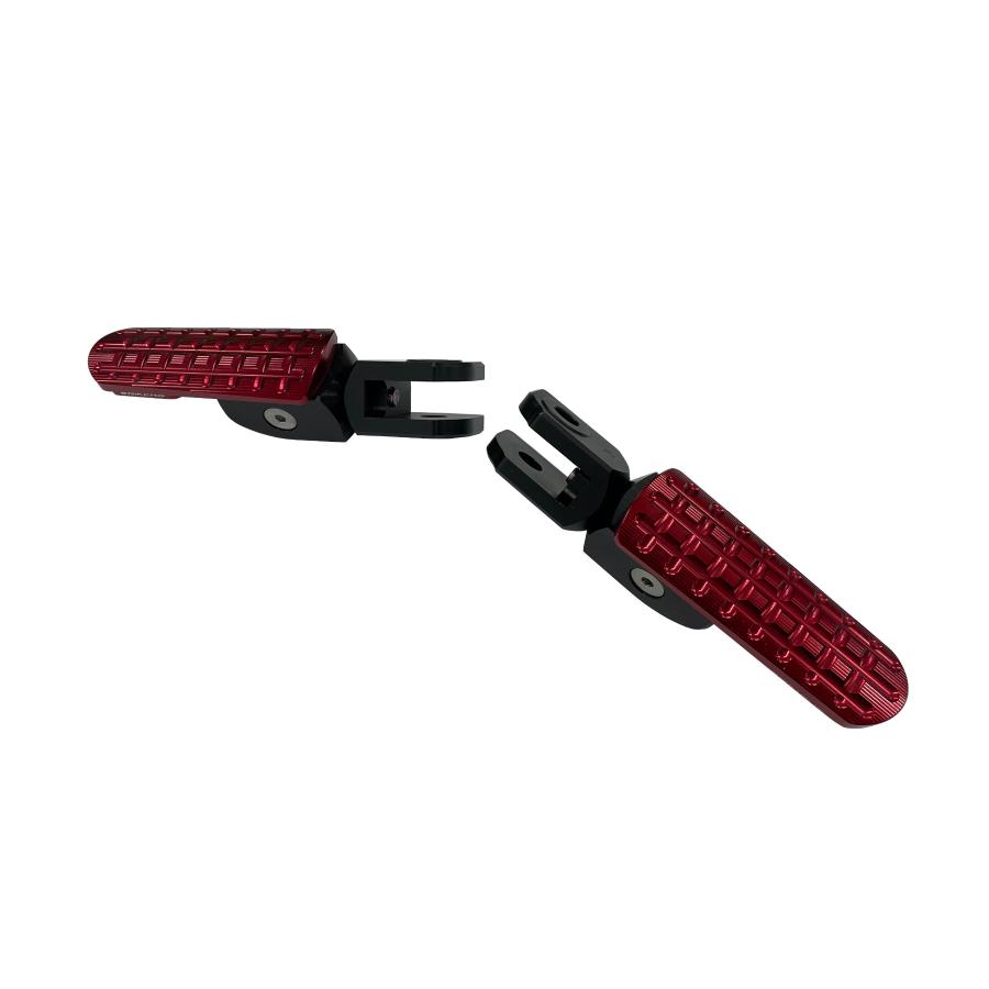 BIKERS (バイカーズ) フロントフットペグ レッド DAX125 B0013-RED