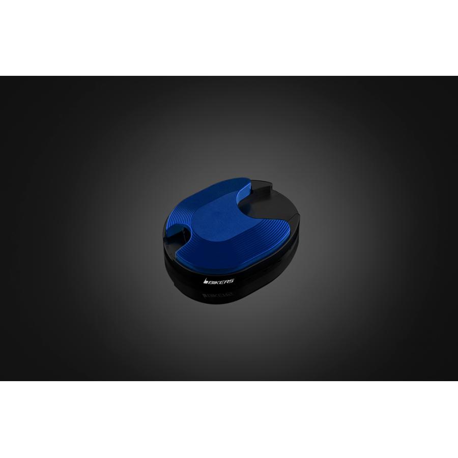 BIKERS (バイカーズ) サイドスタンドフラットフット ブルー PCX PCX150 PCX160 H0869-BLU