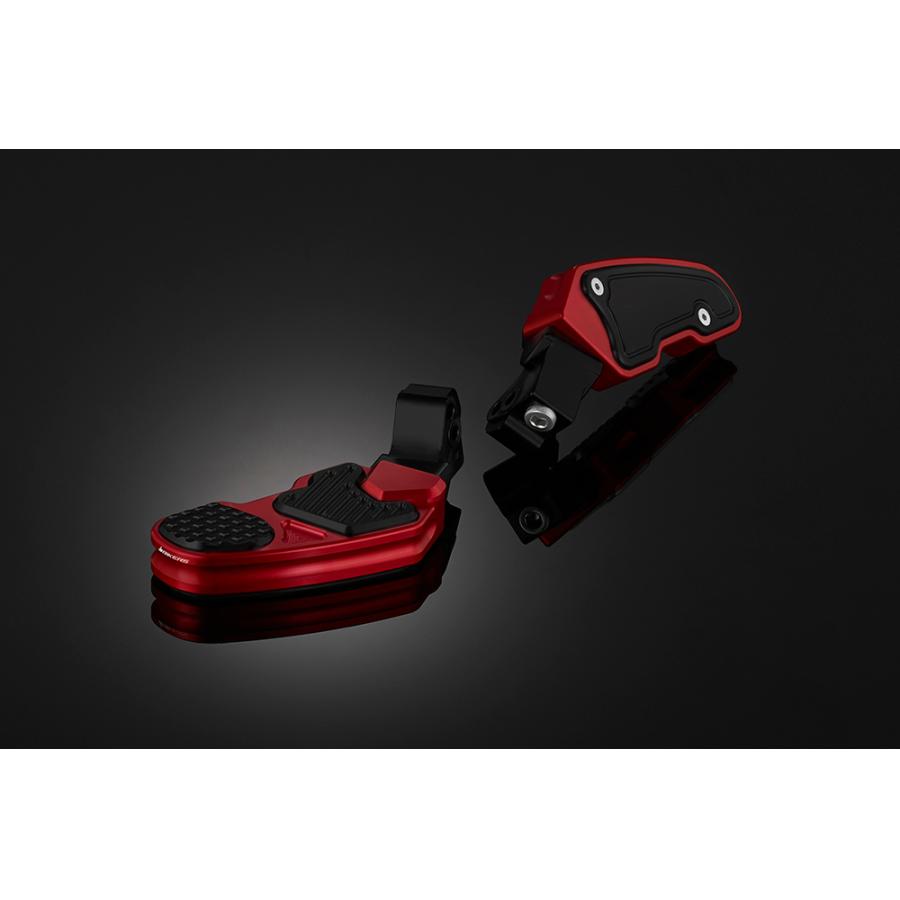 BIKERS (バイカーズ) タンデムステップ レッド PCX125/150 H0535-RED-BLK