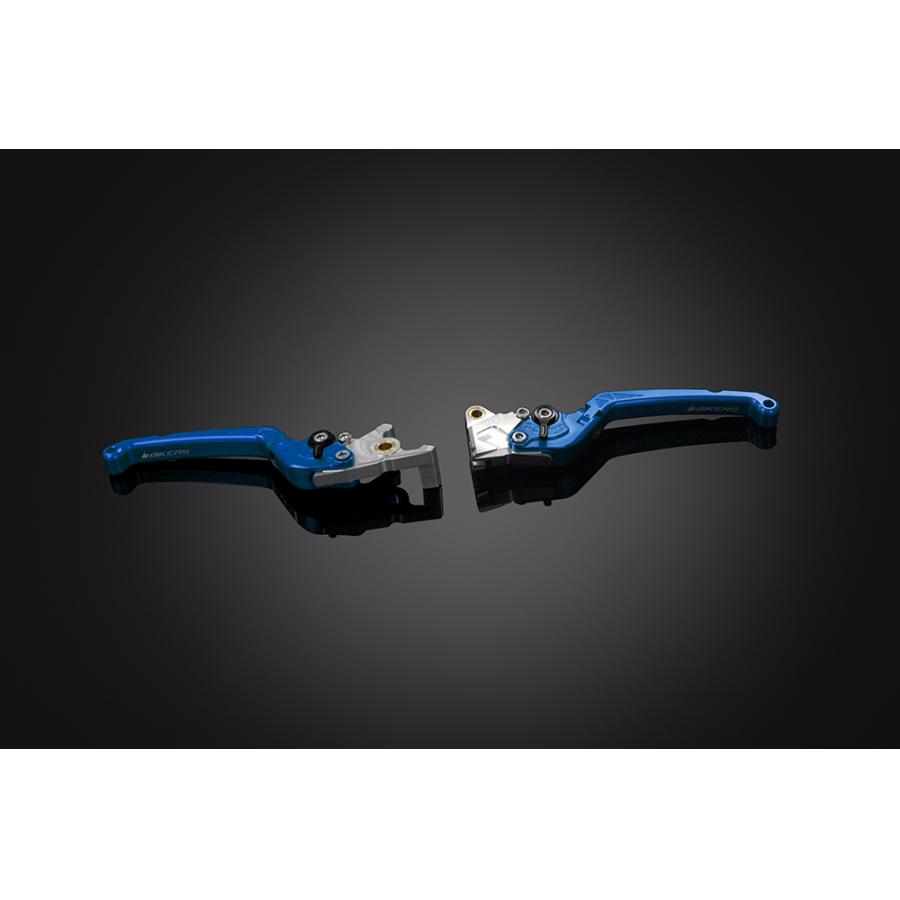 BIKERS (バイカーズ) レバーセット 可倒式 フラットタイプ ブルー PCX PCX150 H0977-BLU