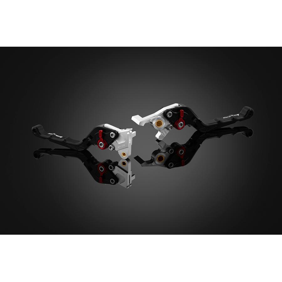 BIKERS (バイカーズ) レバーセット 可倒式 カーブタイプ ブラック PCX PCX150 H1041-BLK