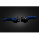 BIKERS (バイカーズ) レバーセット 可倒式 フラットタイプ ブルー YZF-R15/R125 Y0390-BLU