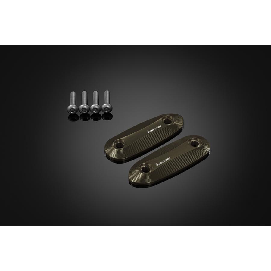 BIKERS (バイカーズ) ミラーホールカバー チタン YZF-R25 Y0337-TIN