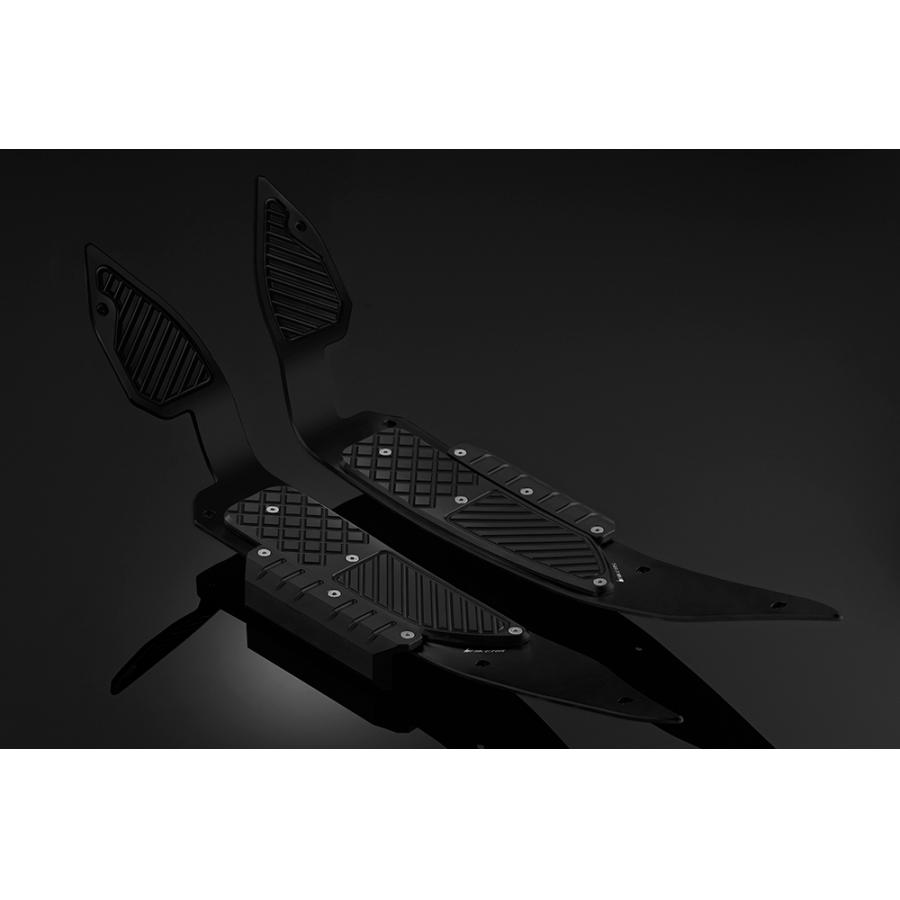 BIKERS (バイカーズ) フットプレート ブラック/ブラック PCX/PCX150 H0533-BLK-BLK