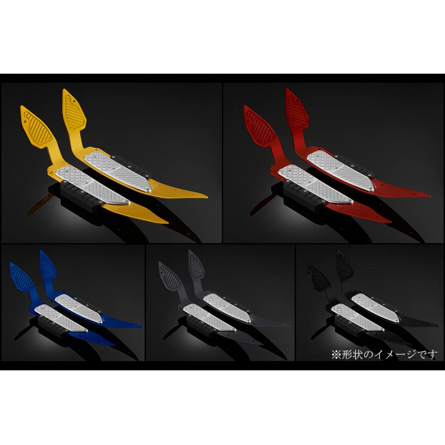 BIKERS (バイカーズ) フットプレート シルバー/シルバー PCX/PCX150 H0533-SLV-SLV