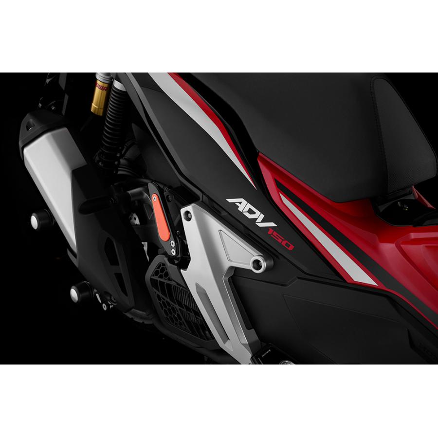BIKERS (バイカーズ) タンデムステップ 左右2ケ オレンジ ADV150 H0722-ORG