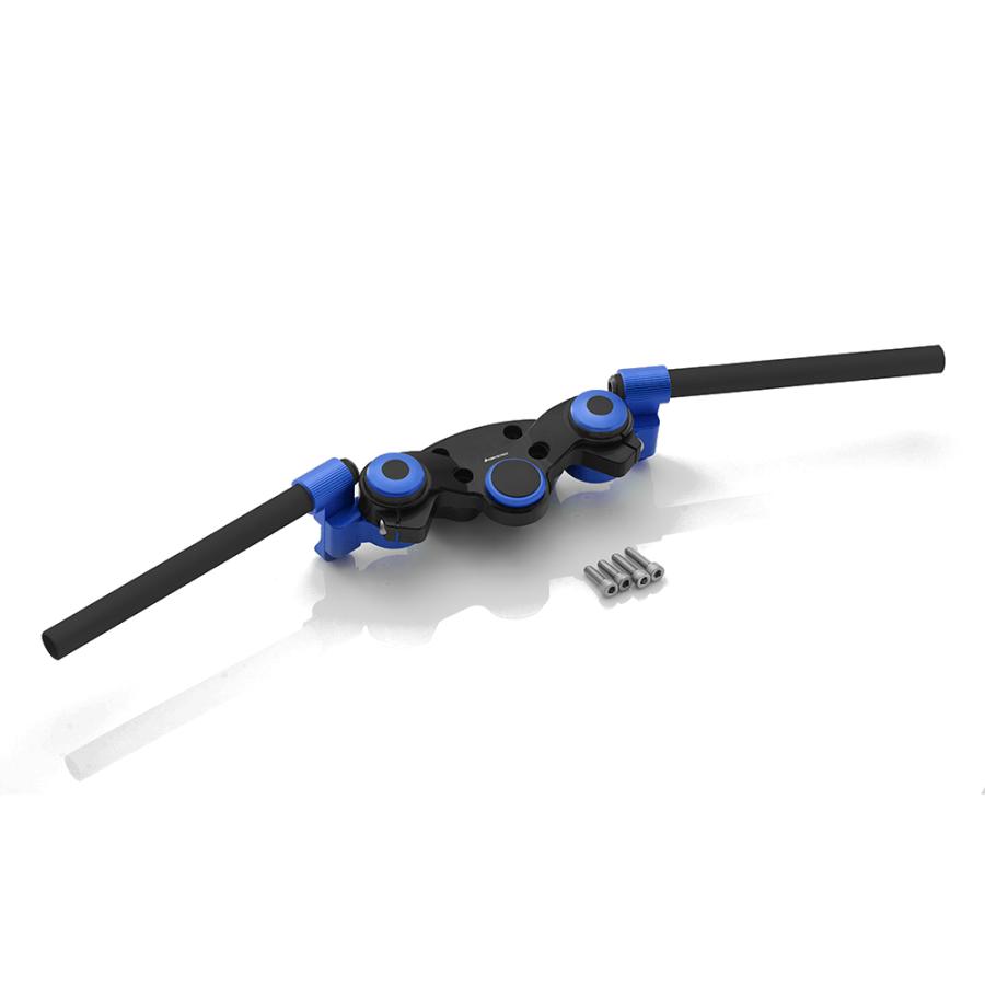 BIKERS (バイカーズ) アジャスタブルセパレートハンドル ブルー ADV160 ADV150 H0724-BLU