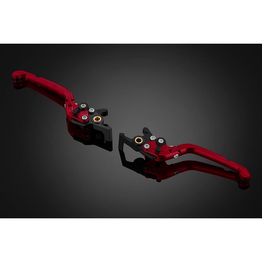 BIKERS (バイカーズ) 可倒式 アジャスタブルレバーセット レッド PCX160 21 PCX 21 ADV150 H0731-RED
