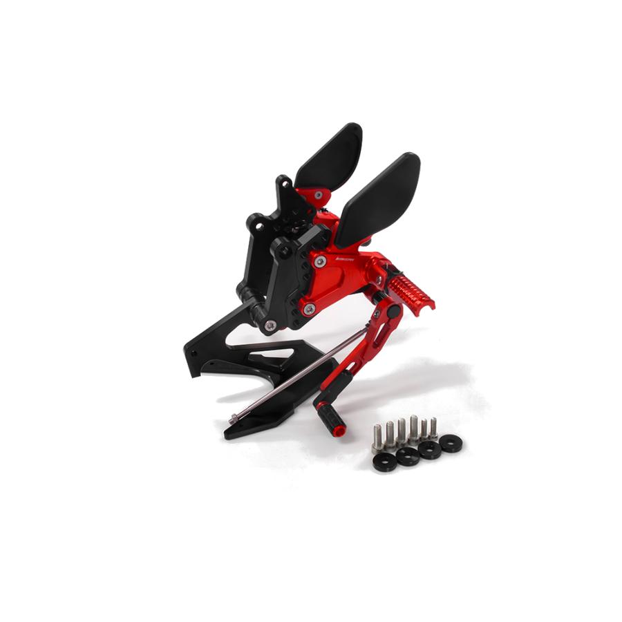 BIKERS (バイカーズ) バックステップ レッド CBR250RR H0779-RED