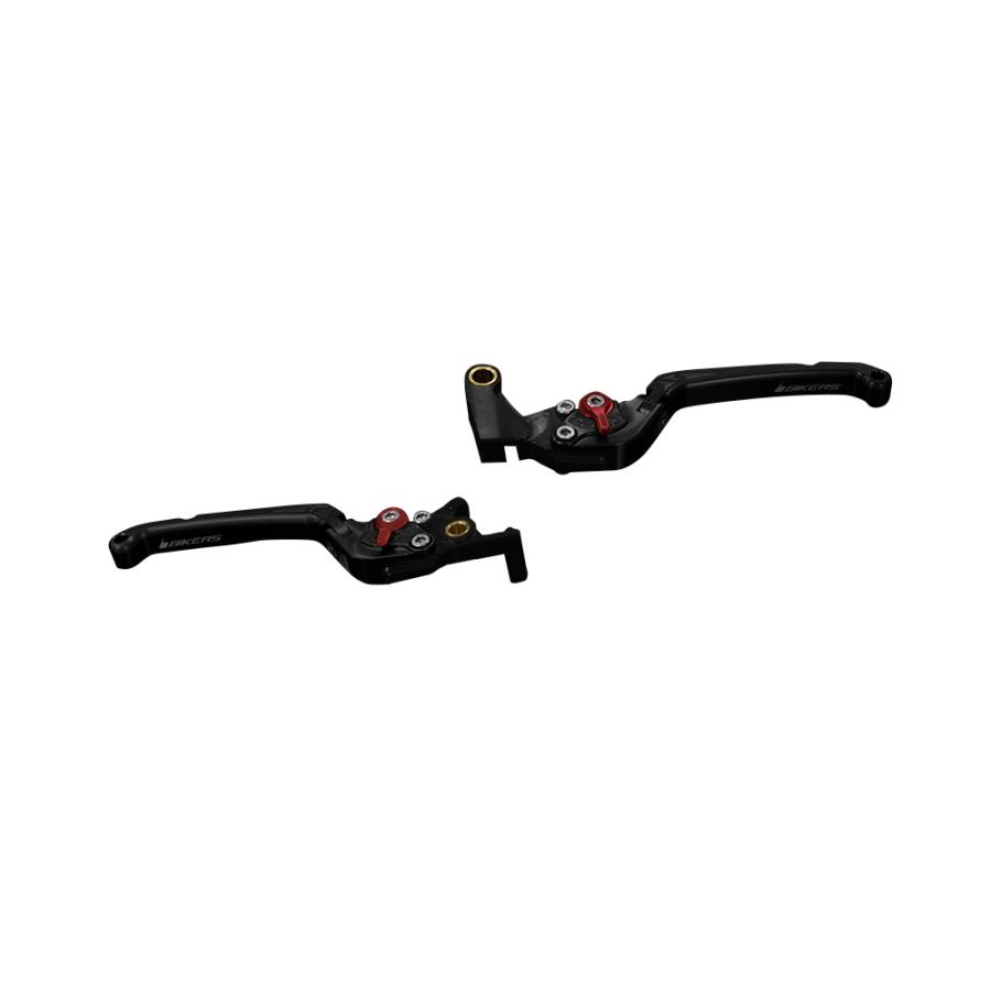 BIKERS (バイカーズ) 可倒式 アジャスタブル レバーセット ブラック CBR250RR H0982-BLK