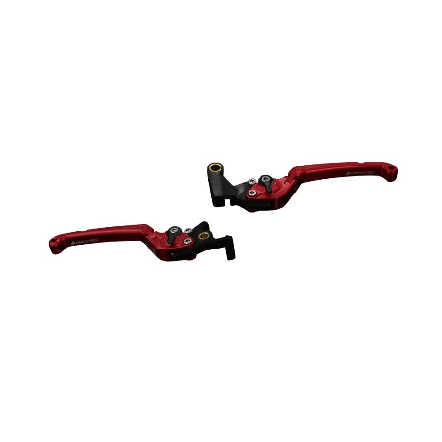 BIKERS (バイカーズ) 可倒式 アジャスタブル レバーセット レッド CBR250RR H0982-RED