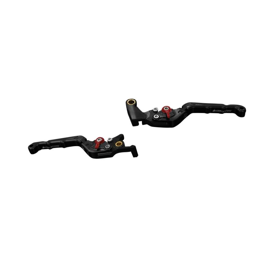 BIKERS (バイカーズ) 可倒式 アジャスタブル レバーセット ブラック CBR250RR H0984-BLK