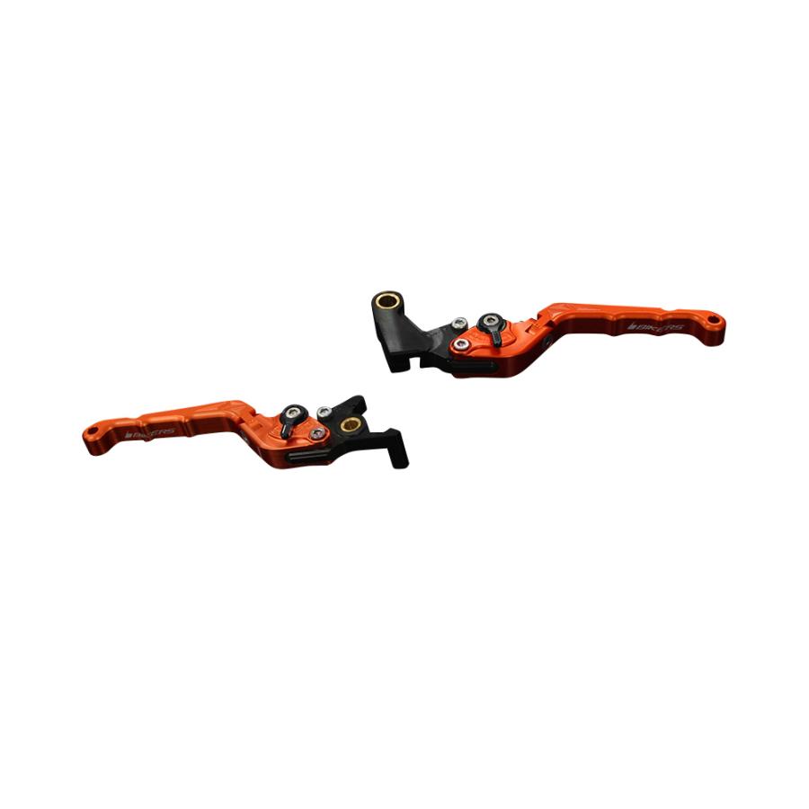 BIKERS (バイカーズ) 可倒式 アジャスタブル レバーセット オレンジ CBR250RR H0984-ORG