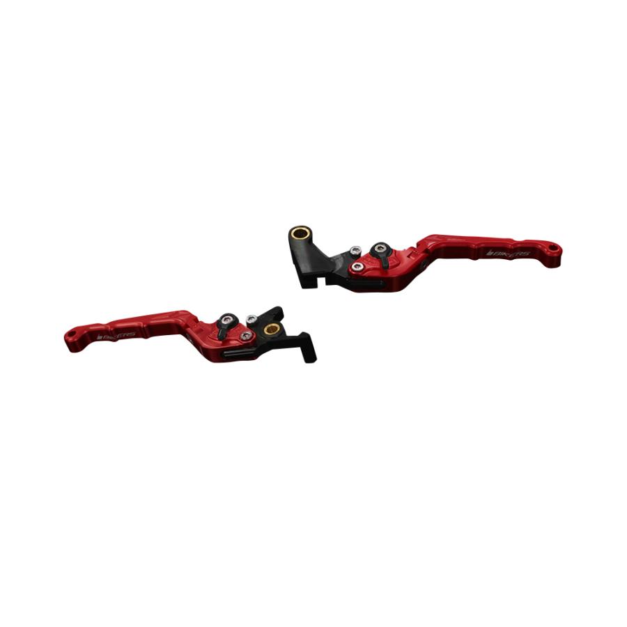 BIKERS (バイカーズ) 可倒式 アジャスタブル レバーセット レッド CBR250RR H0984-RED