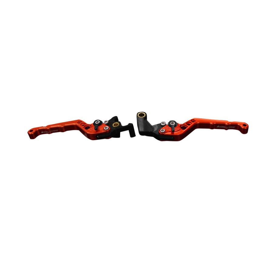 BIKERS (バイカーズ) アジャスタブル レバーセット オレンジ CBR250RR H0985-ORG
