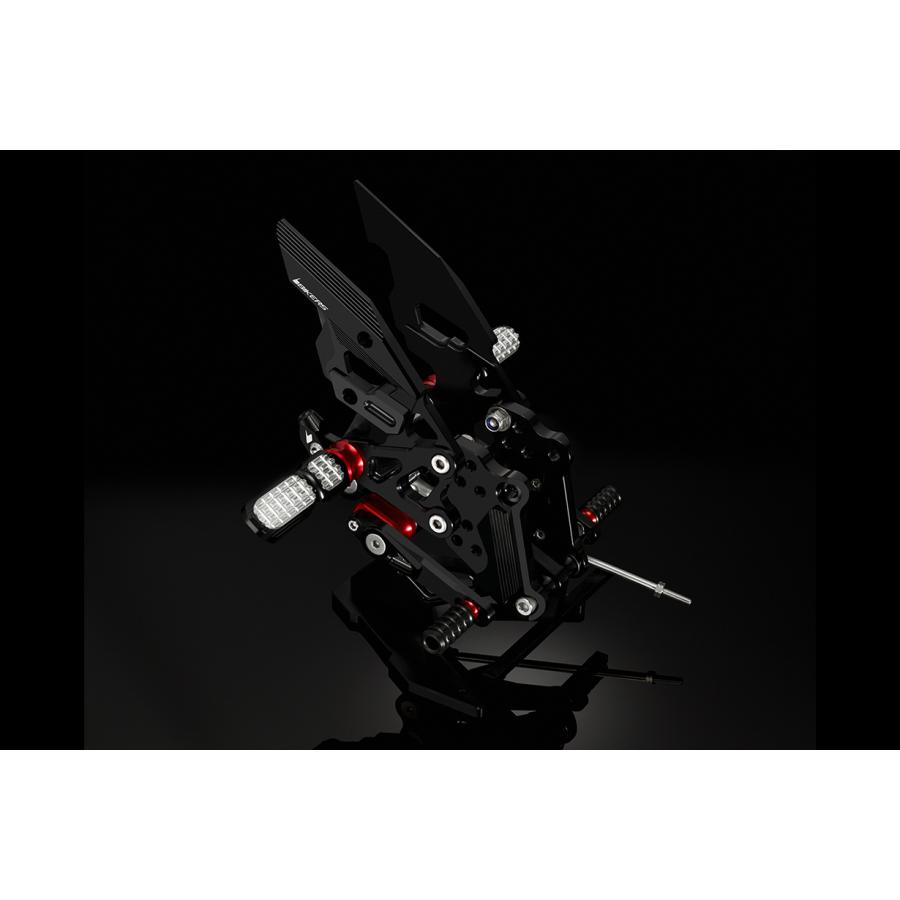 BIKERS (バイカーズ) バックステップ ブラック CBR250R H0146-BLK