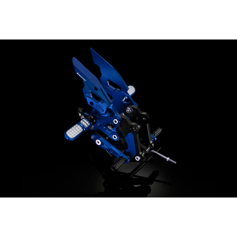 BIKERS (バイカーズ) バックステップ ブルー CBR250R H0146-BLU