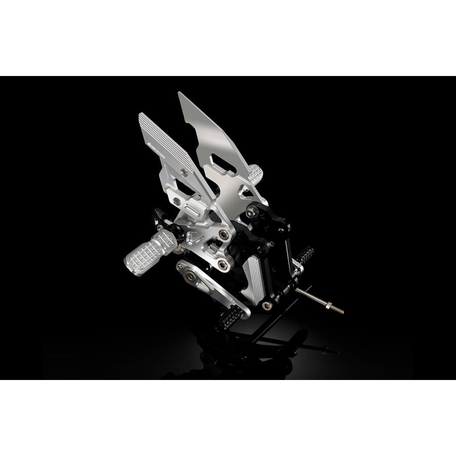 BIKERS (バイカーズ) バックステップ シルバー CBR250R H0146-SLV