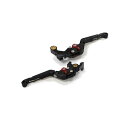 BIKERS (バイカーズ) 可倒式 アジャスタブル レバーセット ブラック CBR650R CB650R H1035-BLK