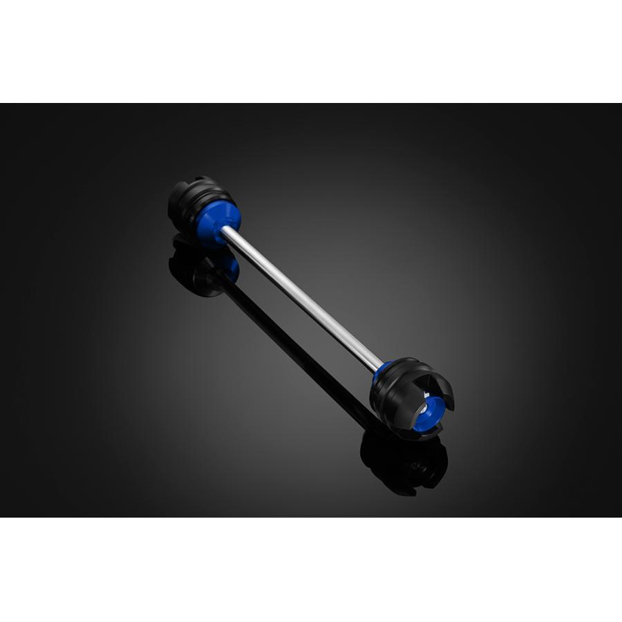 BIKERS (バイカーズ) フロントアクスルスライダー ブルー グロム GROM モンキー125 MONKEY125 H0230-BLU