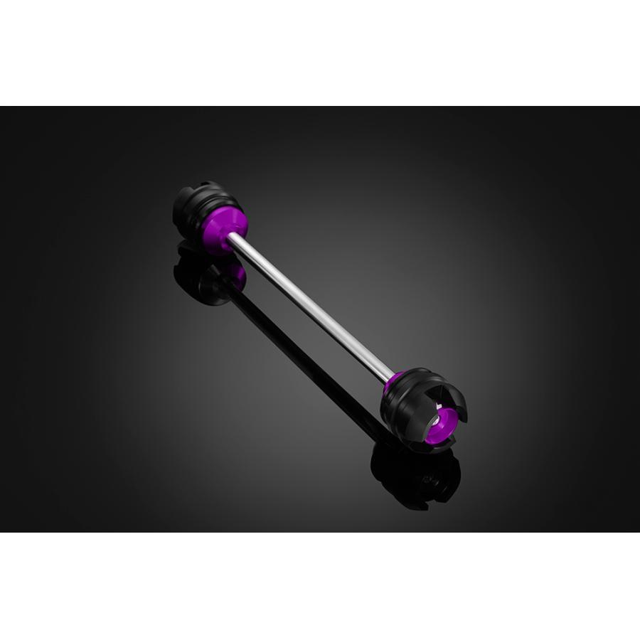 BIKERS (バイカーズ) フロントアクスルスライダー パープル グロム GROM モンキー125 MONKEY125 H0230-PUR