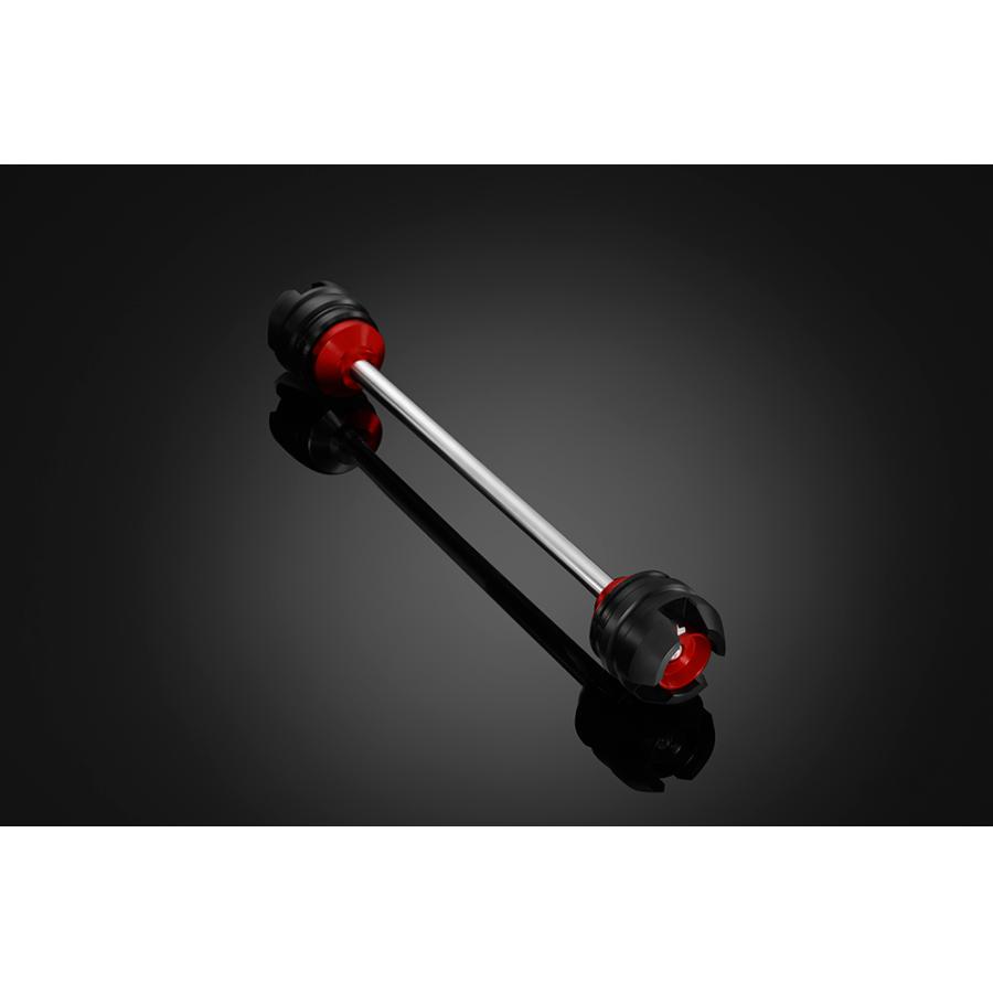 BIKERS (バイカーズ) フロントアクスルスライダー レッド グロム GROM モンキー125 MONKEY125 H0230-RED