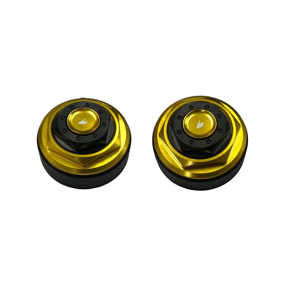 BIKERS(バイカーズ) フロントフォークキャップ アルミ ライトゴールド GROM グロム BK-H239-LGD
