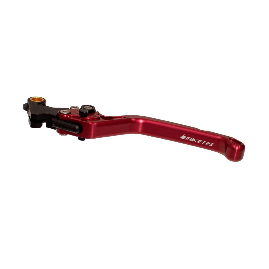 BIKERS (バイカーズ) プレミアム アジャスタブル クラッチレバー レッド グロム GROM CB250R CB125R モンキー125 MONKEY125 H0278-RED