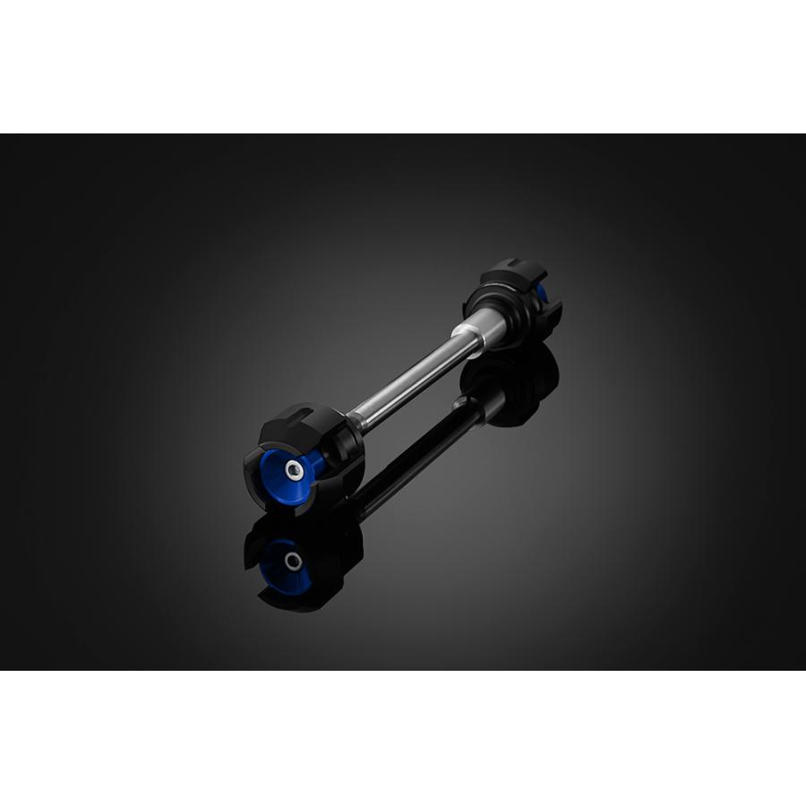 BIKERS (バイカーズ) フロントアクスルスライダー ブルー CBR400R H0288-BLU